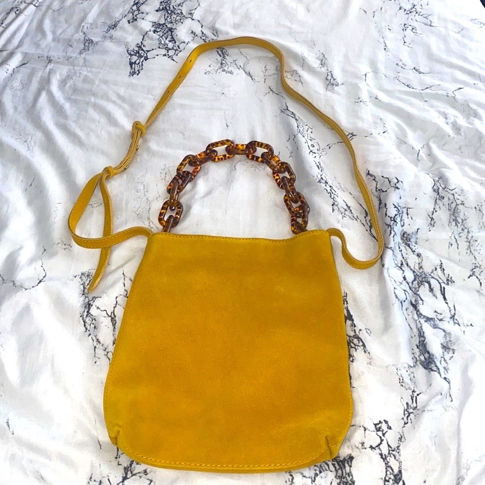 Mustard color purse